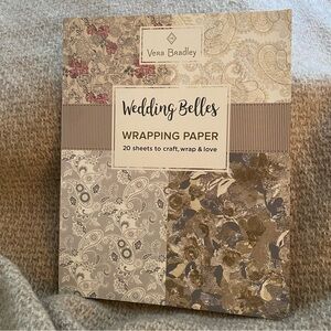 Vera Bradley Wedding Bells Wrapping Paper.